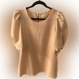 Calvin Klein Ruffle sleeves blouse